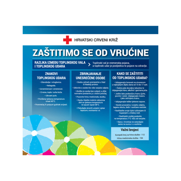 Zaštitimo se od vrućine