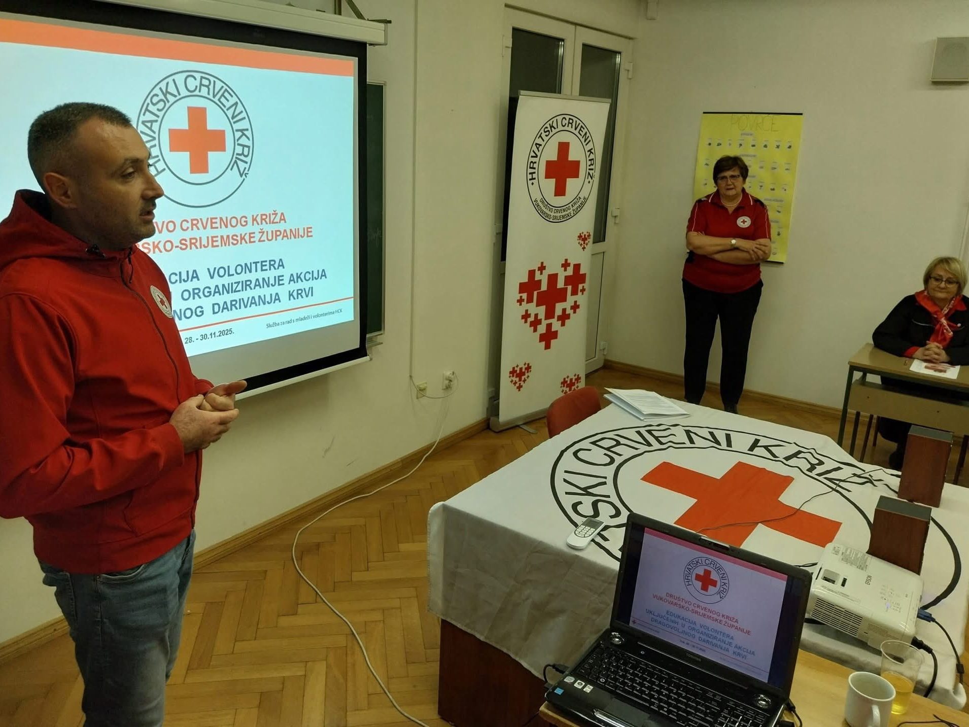 EDUKACIJA VOLONTERA KOJI SUDJELUJU U PROVEDBI AKCIJA DARIVANJA KRVI