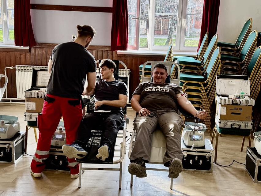 Održana prva akcija dobrovoljnog krvi u 2026. godini!